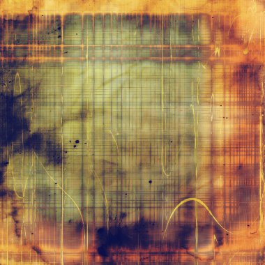 Yaratıcı grunge arka planda vintage tarzı. Eski püskü doku ile farklı renk desen soluk