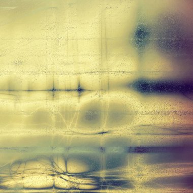 Vintage doku veya grunge dekoratif öğeler ve farklı renk desen ile antika arka plan