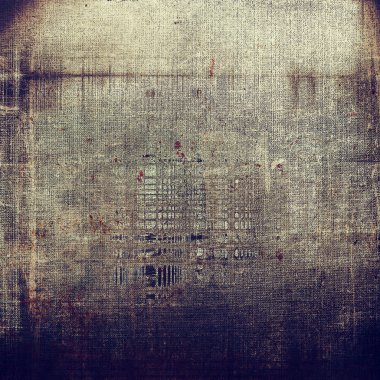 Vintage şablonu. Farklı renk desen ile