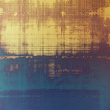 Eski, grunge arka plan veya hasarlı doku retro tarzı içinde. Farklı renk desen ile