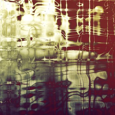 Vintage doku veya grunge dekoratif öğeler ve farklı renk desen ile antika arka plan