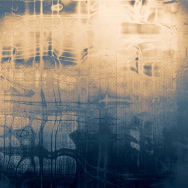 Grunge arka plan sanat, vintage tarzı çerçeve dokulu. Farklı renk desen ile