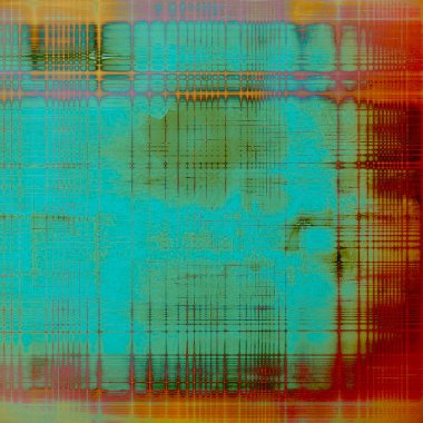 Eski tarz kirli arka plan ile dokulu vintage öğeler ve farklı renk desen