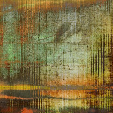Eski grungy şık kompozisyon, vintage doku ile farklı renk desen