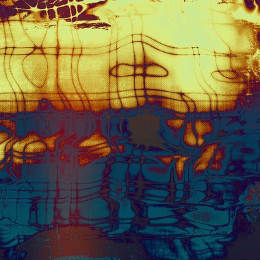 Eski arka plan grunge dekoratif elemanları ile. Retro kompozisyon tasarımınız için. Farklı renk desen ile