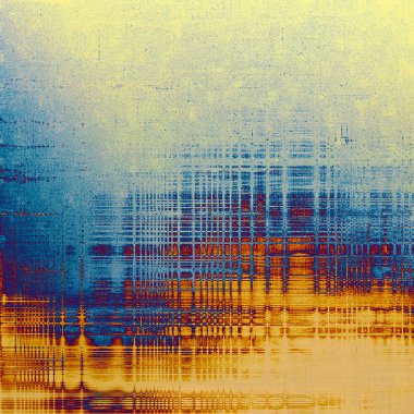 Antika çerçeve grunge arka plan ile. Farklı renk desen ile