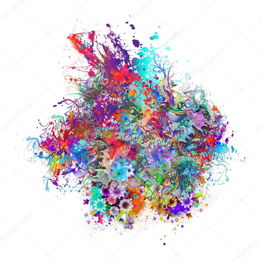 abstract magic background