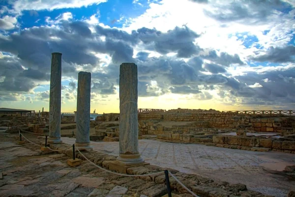 Stare Miasto Parku Narodowym Cezarea Israel — Zdjęcie stockowe