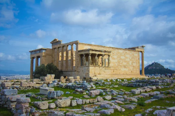 Schöne Landschaft Der Akropolis Griechenland — Stockfoto