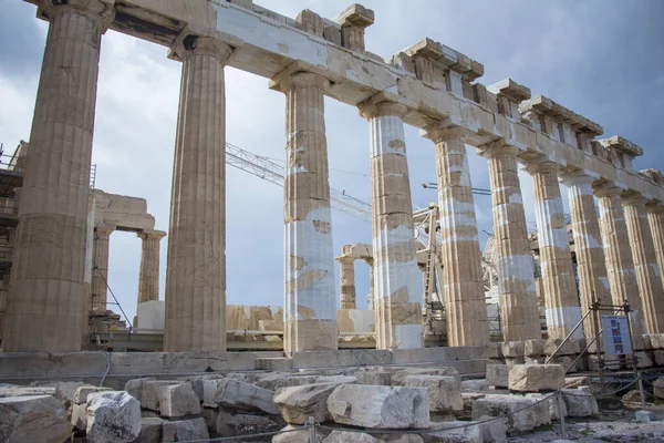 Schöne Landschaft Der Akropolis Griechenland — Stockfoto