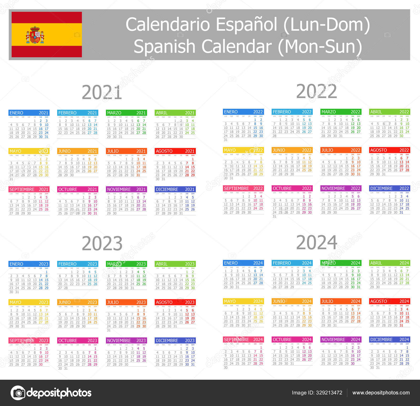 Calendario 2021 A 2024 Calendario 2021 2022 2023 2024 2025 2026 2027