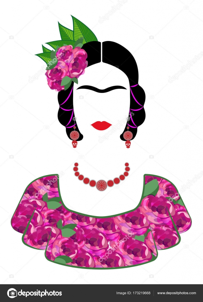 Frida Kahlo with Flowers in Her Hair Jigsaw Puzzle by Artworkzee Designs -  Fine Art America