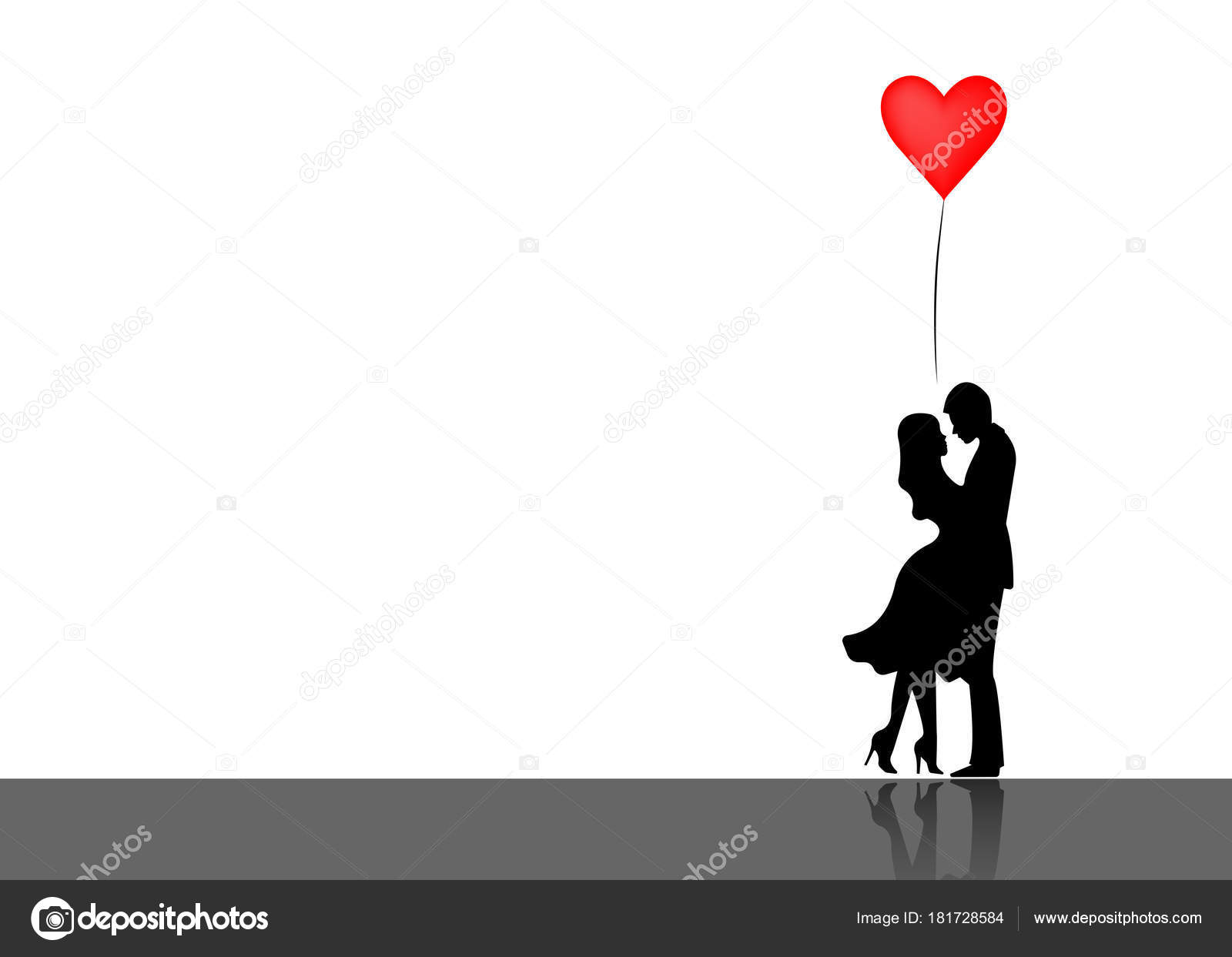 あなたのためのイラスト 綺麗なカップル 恋人 バレンタイン イラスト