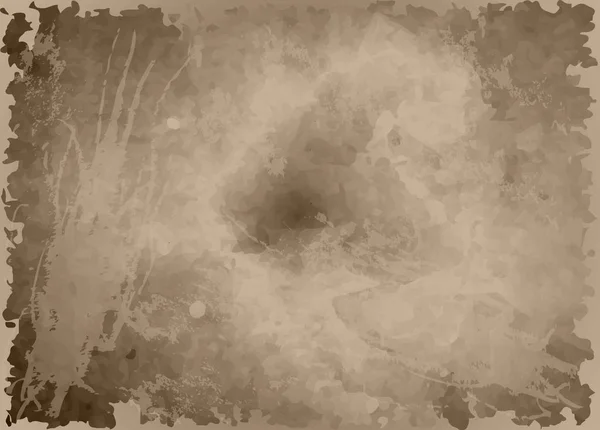 Fond Aquarelle Vintage Économiseur Écran Monochrome Fond Grunge Abstrait Avec — Image vectorielle