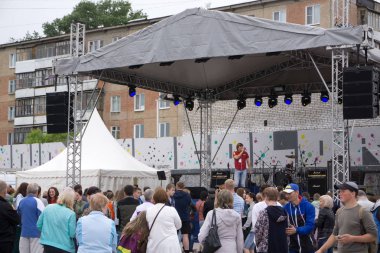 Rusya BEREZNIKI 1 Temmuz 2017: Gençlik günü