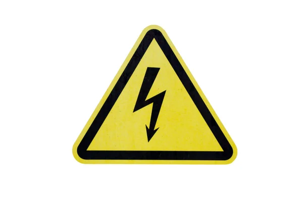 High Voltage znak, Symbol — Zdjęcie stockowe
