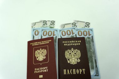 Tayland pasaportu ile bize yığını Doları para pasaport 