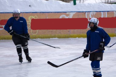 Rusya BEREZNIKI 13 Mart 2018: pisti oyuncu gol tekme eylem, maç .