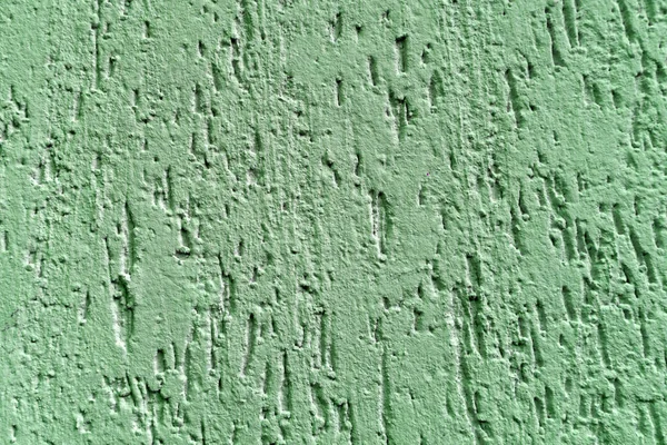 Dekorative ultragrüne Gips-Textur an der Wand - Kunst Pinselstrich Hintergrund. — Stockfoto