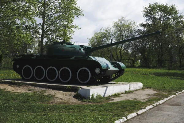Russische retro tanks uit de Tweede Wereldoorlog — Stockfoto