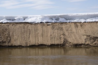 Vatnajokull, İzlanda bir buz mağaranın içinde. Buz binlerce yıldır çelik daha sert ve kristal berraklığında eski ve çok dolu olduğunu