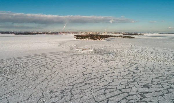 Kış günü Helsinki dışında — Stok fotoğraf