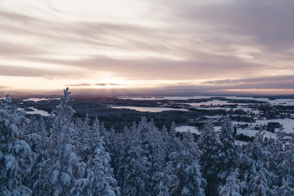 Görünümlerde Kotavaara Kuzey Finlandiya