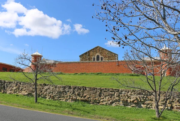 La antigua cárcel de Castlemaine fue construida en 1861 para albergar a delincuentes de los yacimientos de oro y ciudades cercanas. — Foto de Stock