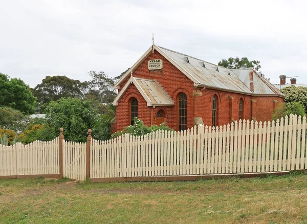 Maldon Victoria Australia Ottobre 2015 Chiesa Congregazionale Gallese 1863 Costruita — Foto Stock