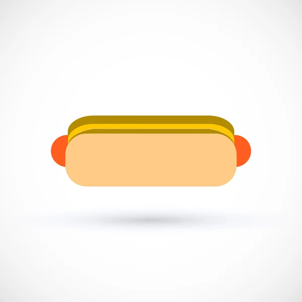 Hot dog logo — 스톡 벡터