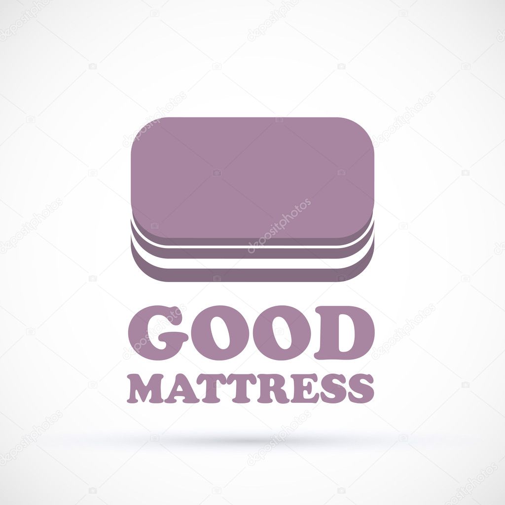 Mattress shop logo Stock Vector Image by ©shekaka 125176084