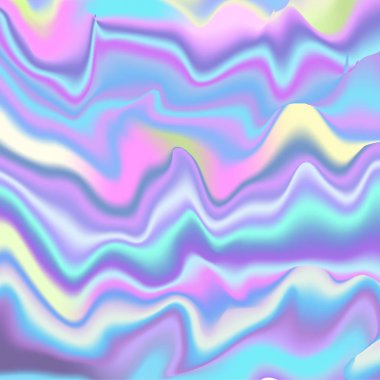 Soyut parlak holografik doku