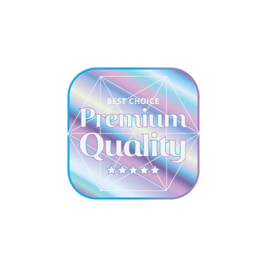 Hologram stil etiketi