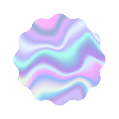 Hologram stil etiketi