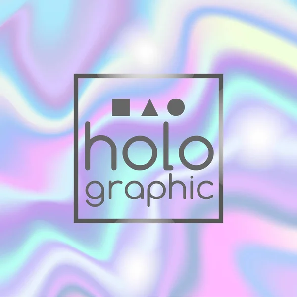 Soyut parlak holografik doku