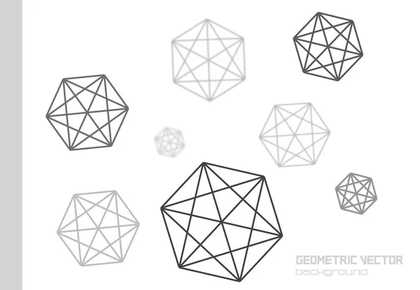 Různé geometrické prvky — Stockový vektor