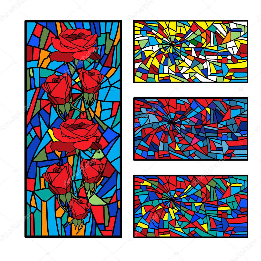 colored Stained glass