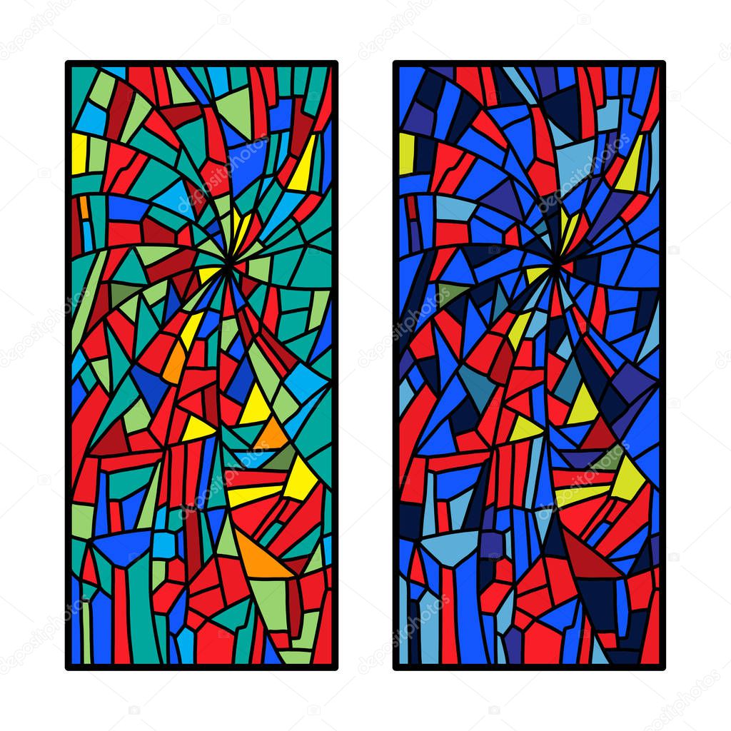 colored Stained glass