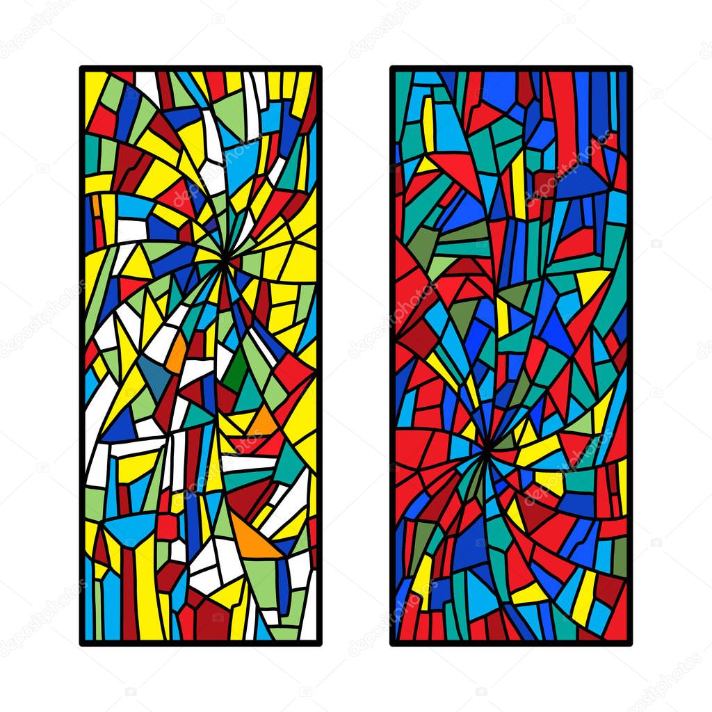 colored Stained glass