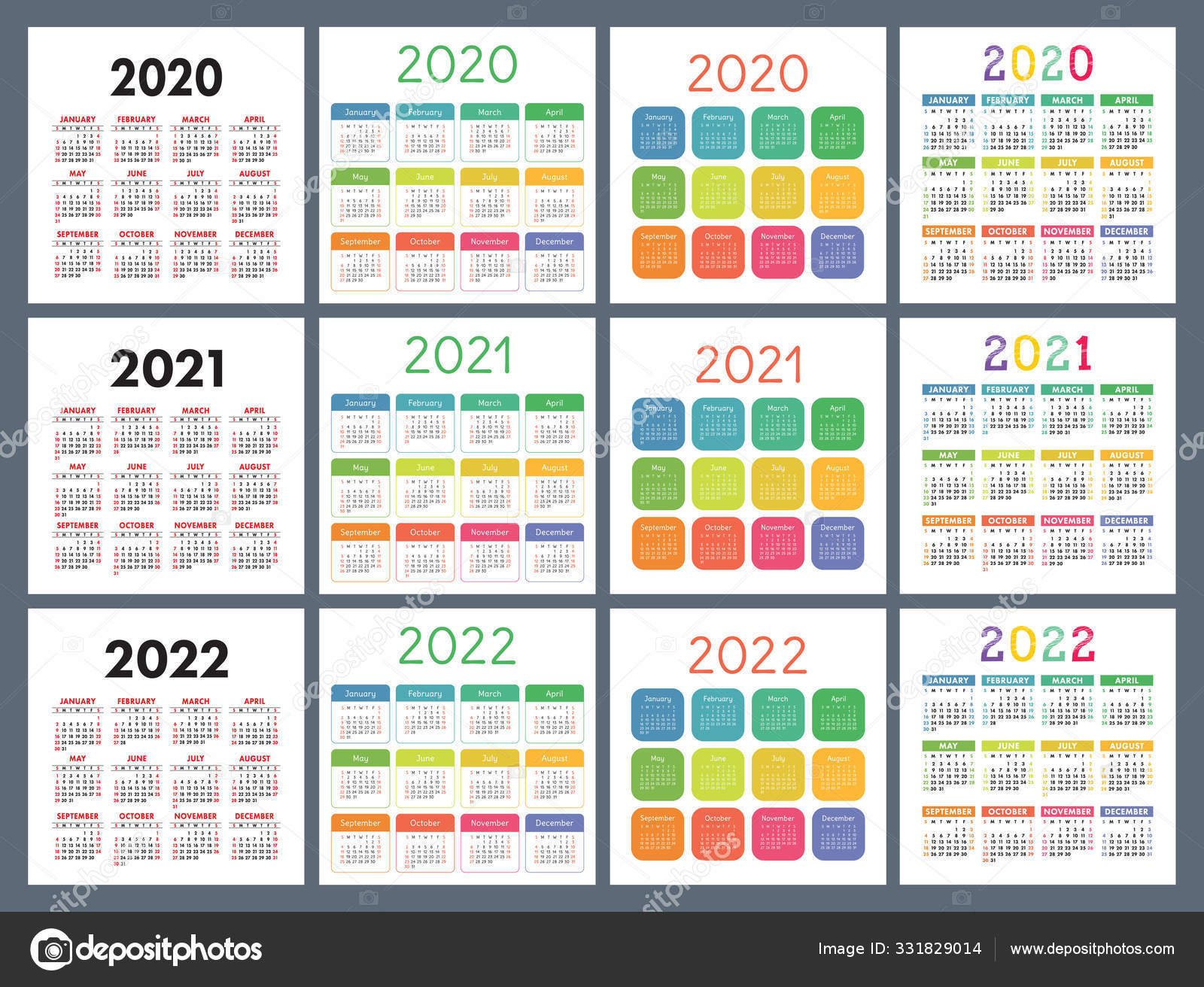 Календарь 2020 2021 2022 Года Карманный Календарь.