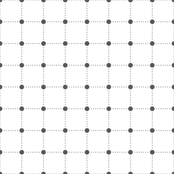 Abstract seamless pattern. Dots. Geometric fashion design print. — 스톡 벡터