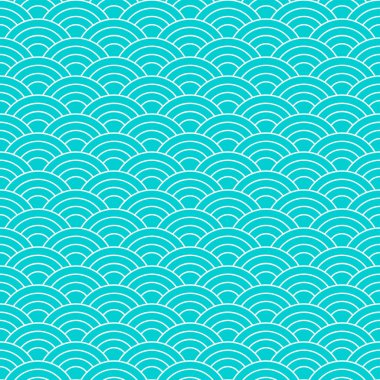 Kusursuz desen. El salla. Balık pulu dokusu. Vektör illüstrasyonu