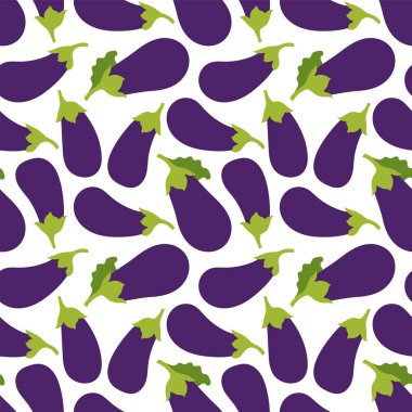 Patlıcan izi yok. Sebze. El çizimi karalama vektörleri