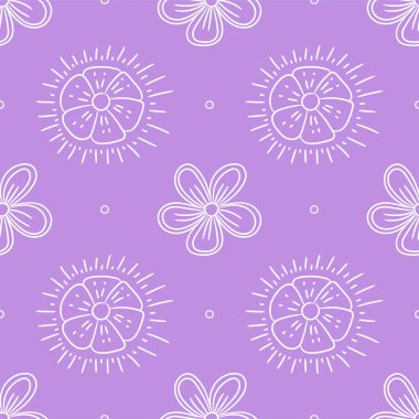 Çiçeksiz desen. Renk vektörü arka planı. Yaz ve mahsul.