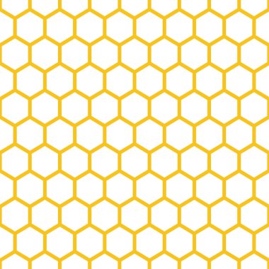 Seamless pattern. Honeycomb. Grid texture. Vector illustration.  clipart