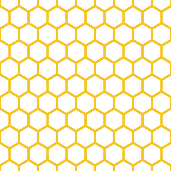 Seamless pattern. Honeycomb. Grid texture. Vector illustration. 