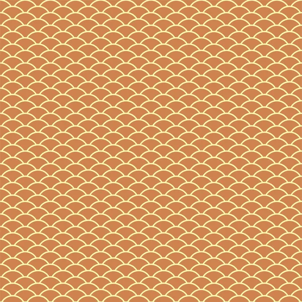 Seamless pattern. Wave. Fish scales texture. Vector illustration — 스톡 벡터