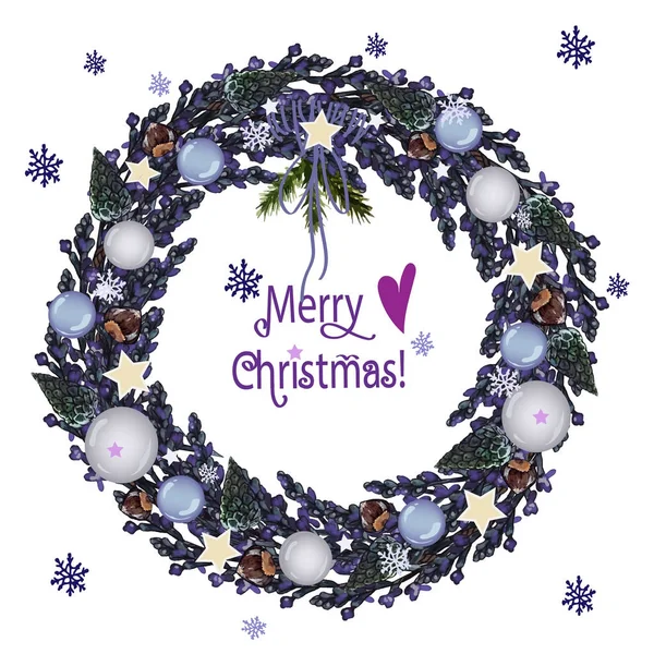 Noel dekor lavanta ve topları