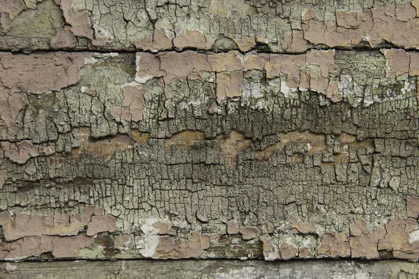 Pintura Astillada Pared Madera Del Antiguo Fondo Del Edificio —  Fotos de Stock