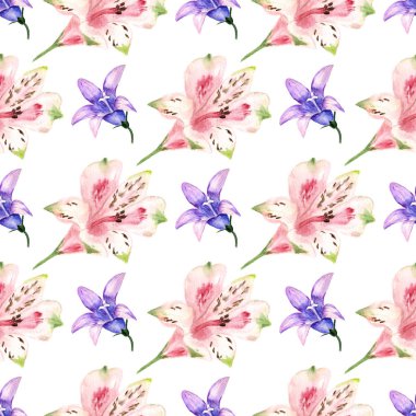 Çiçeklerle kusursuz bir arkaplan